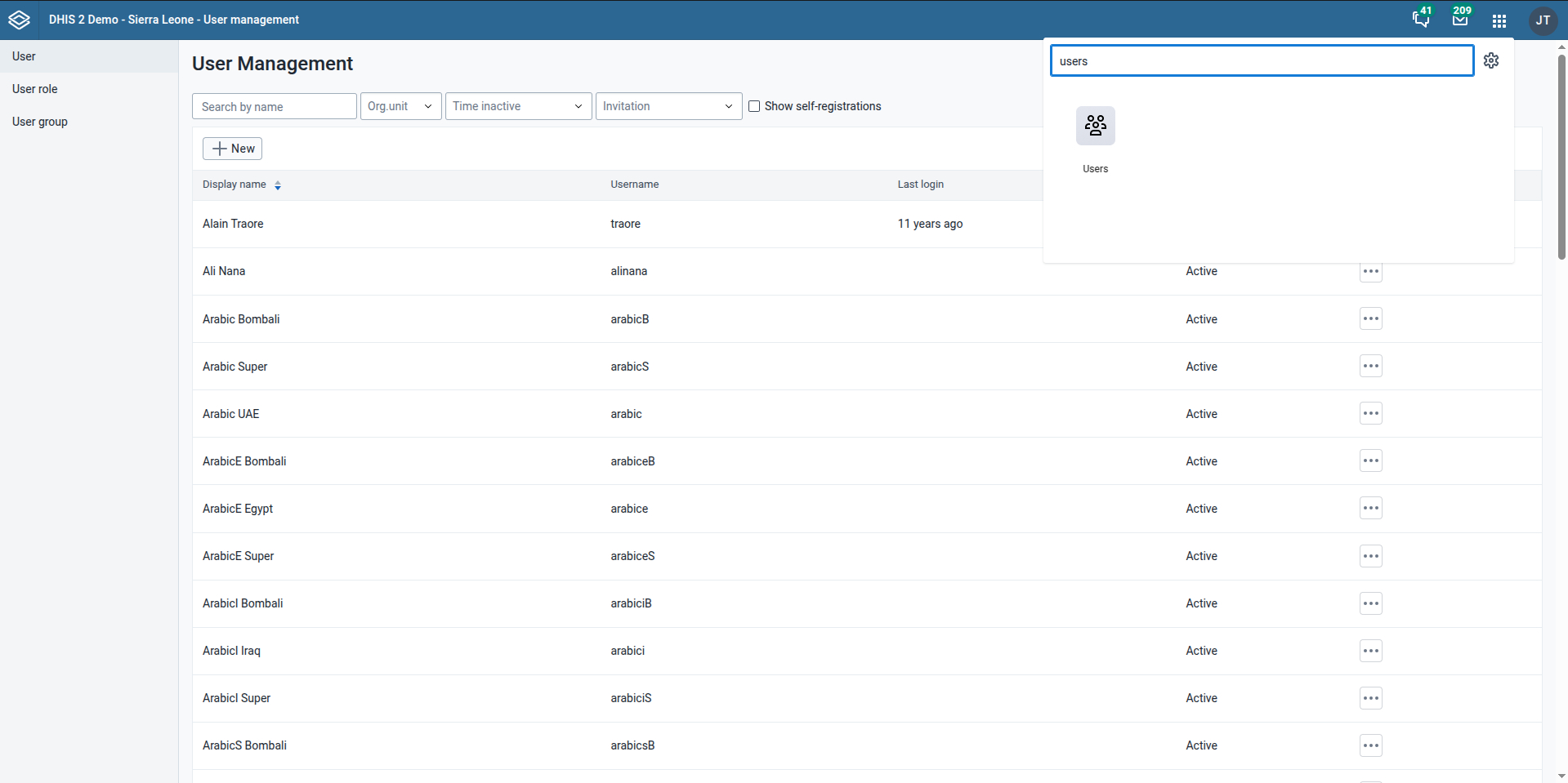 Visualization Display Example